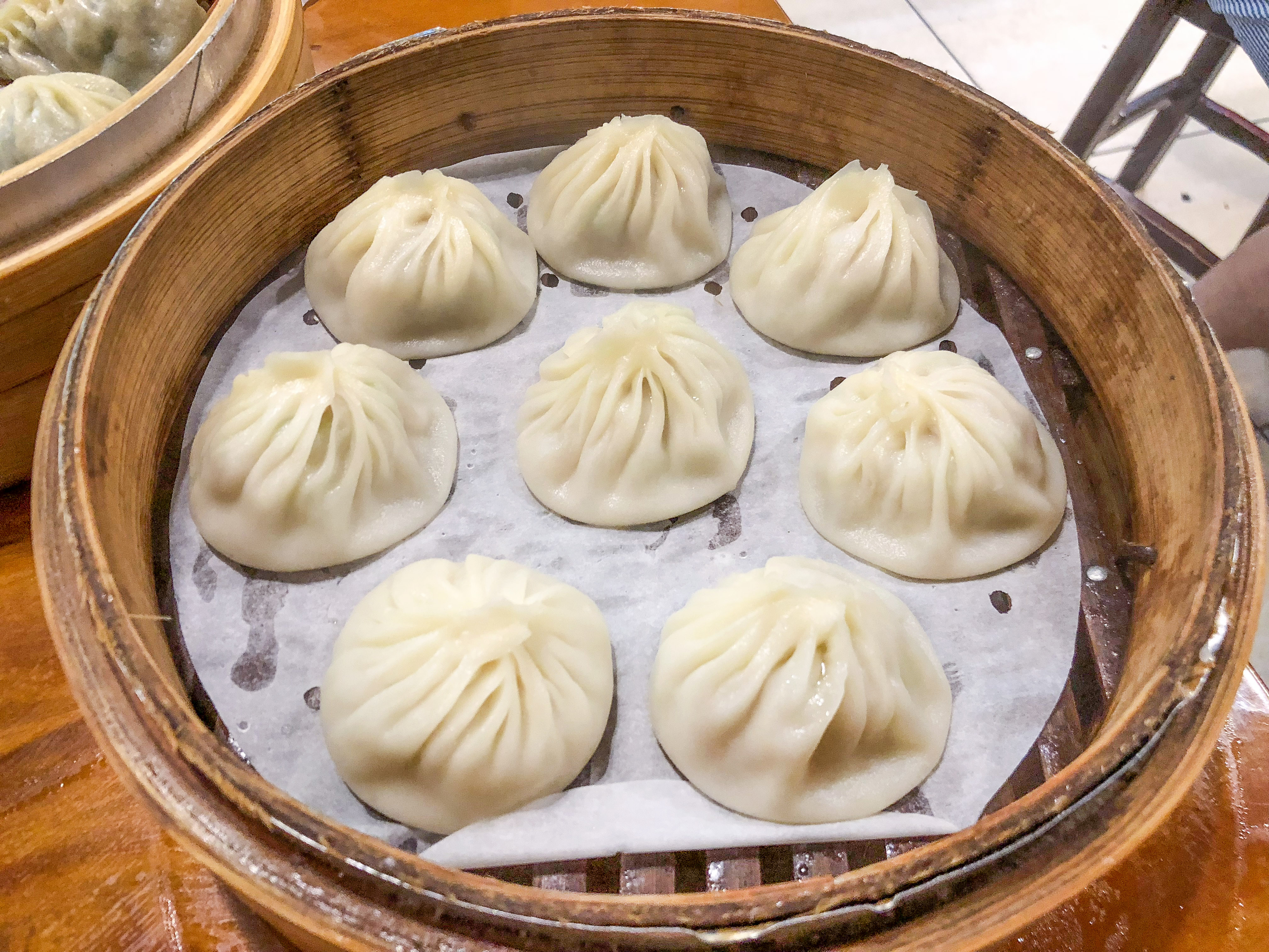 {台北美食}盛園絲瓜小籠湯包-除了杭州小籠湯包你還有其他選擇