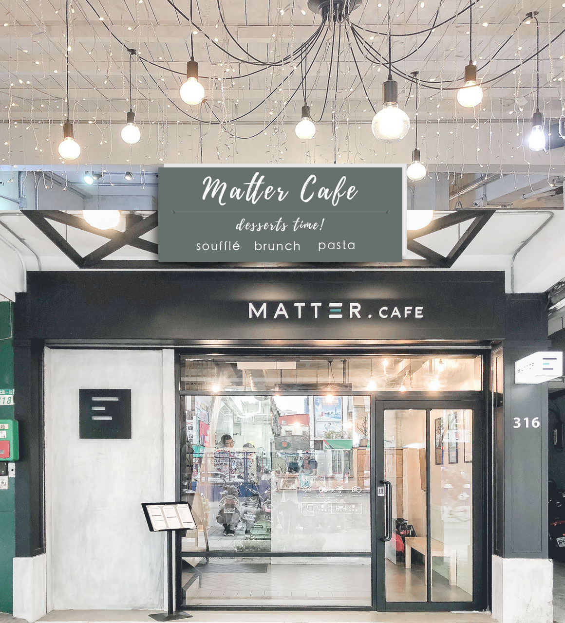 {板橋美食}MATTER CAFE-少女心的療癒舒芙蕾